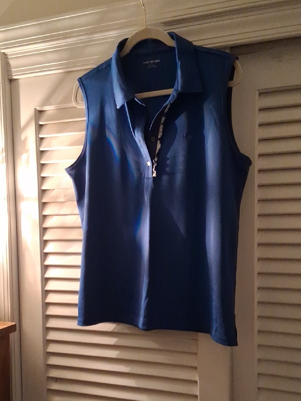 NWOT - Tory Sport Tennis Sleeveless Polo Top